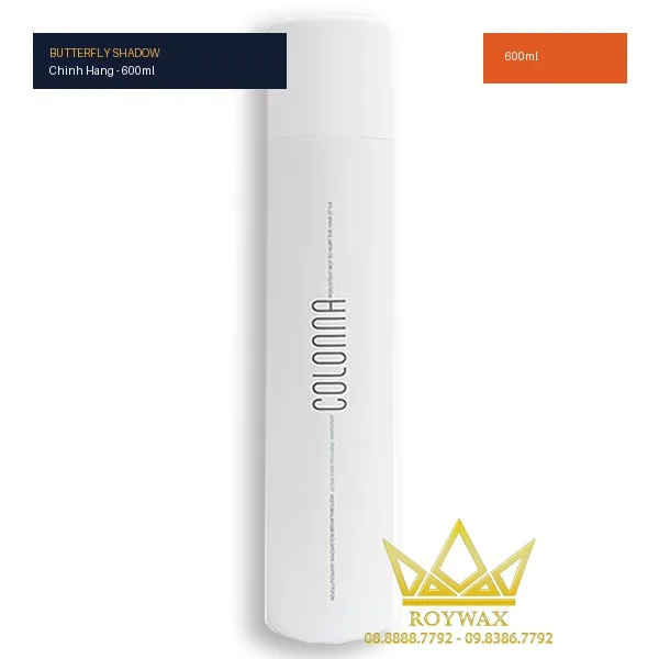 Gôm Xịt Tóc Butterfly Shadow 600ml chính hãng