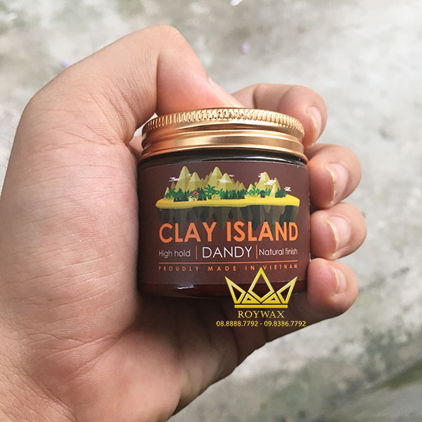 Sáp Vuốt Tóc Dandy Clay Island